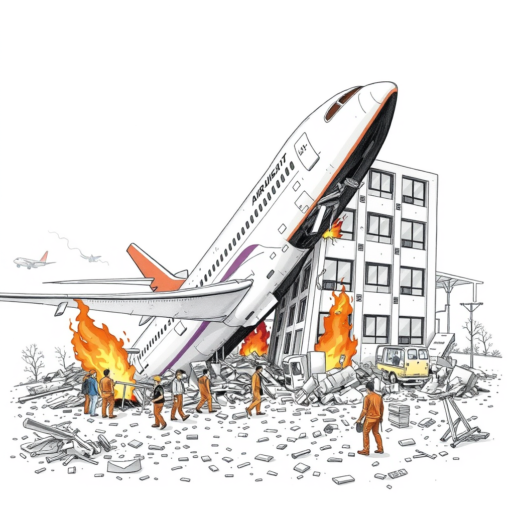 Air India Crash Claims Over 200 Lives