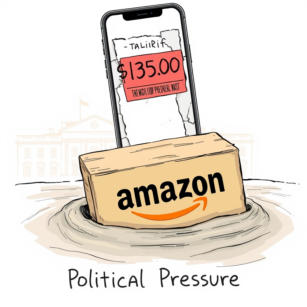Amazon Stock Plummets After Trump's Tariff Attack