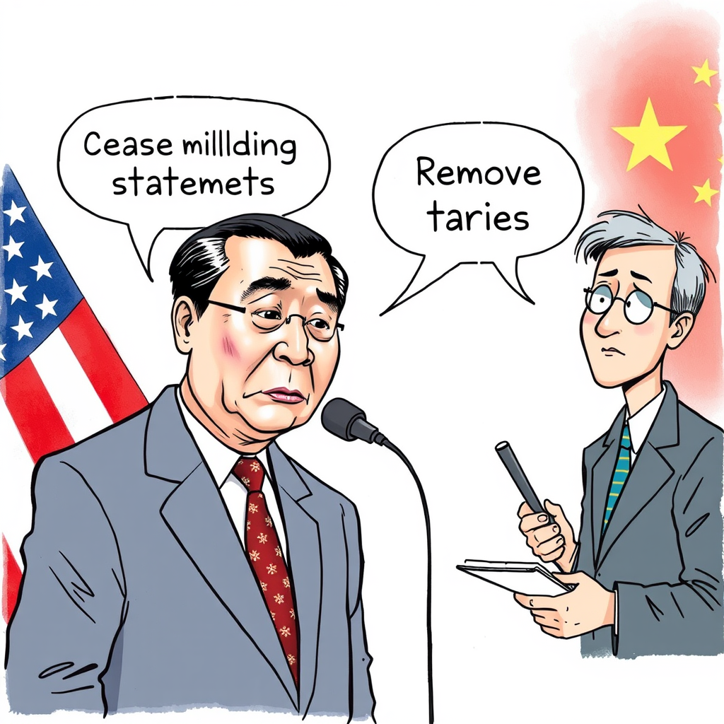 China's Scolding of Trump Sparks Reporter's Laughter