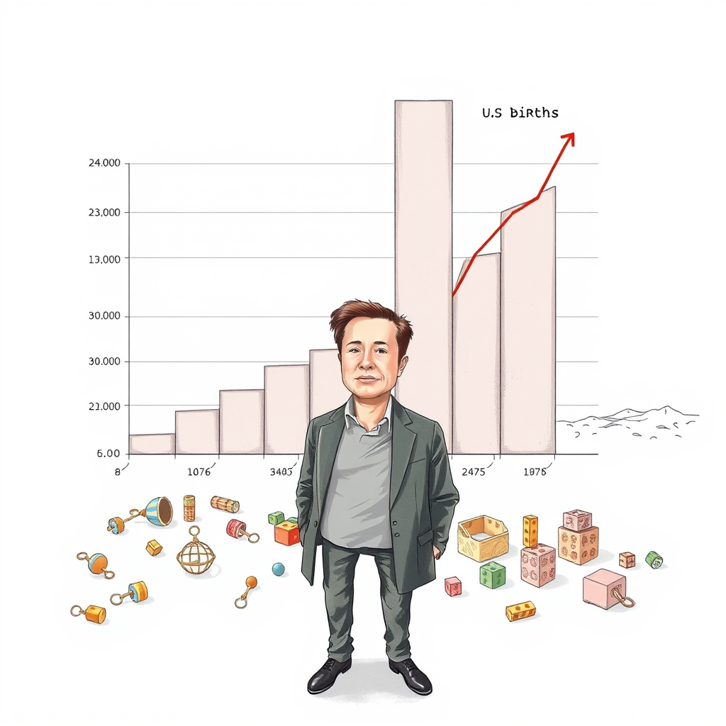 Elon Musk's Baby Plan: Bad Math?