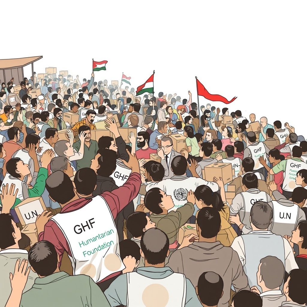 Gaza’s Desperate Hunger and Chaotic Aid Delivery