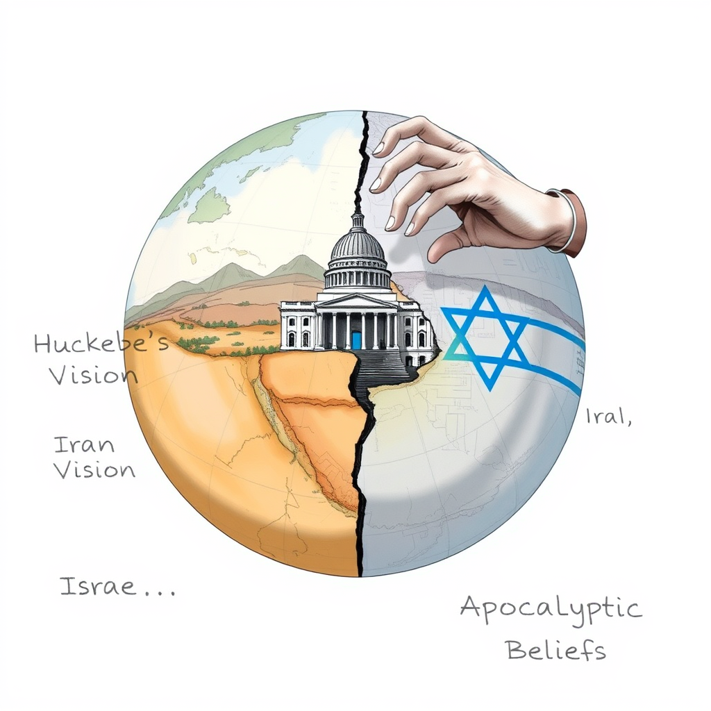 Huckabee’s Vision Fuels Trump Toward War With Iran