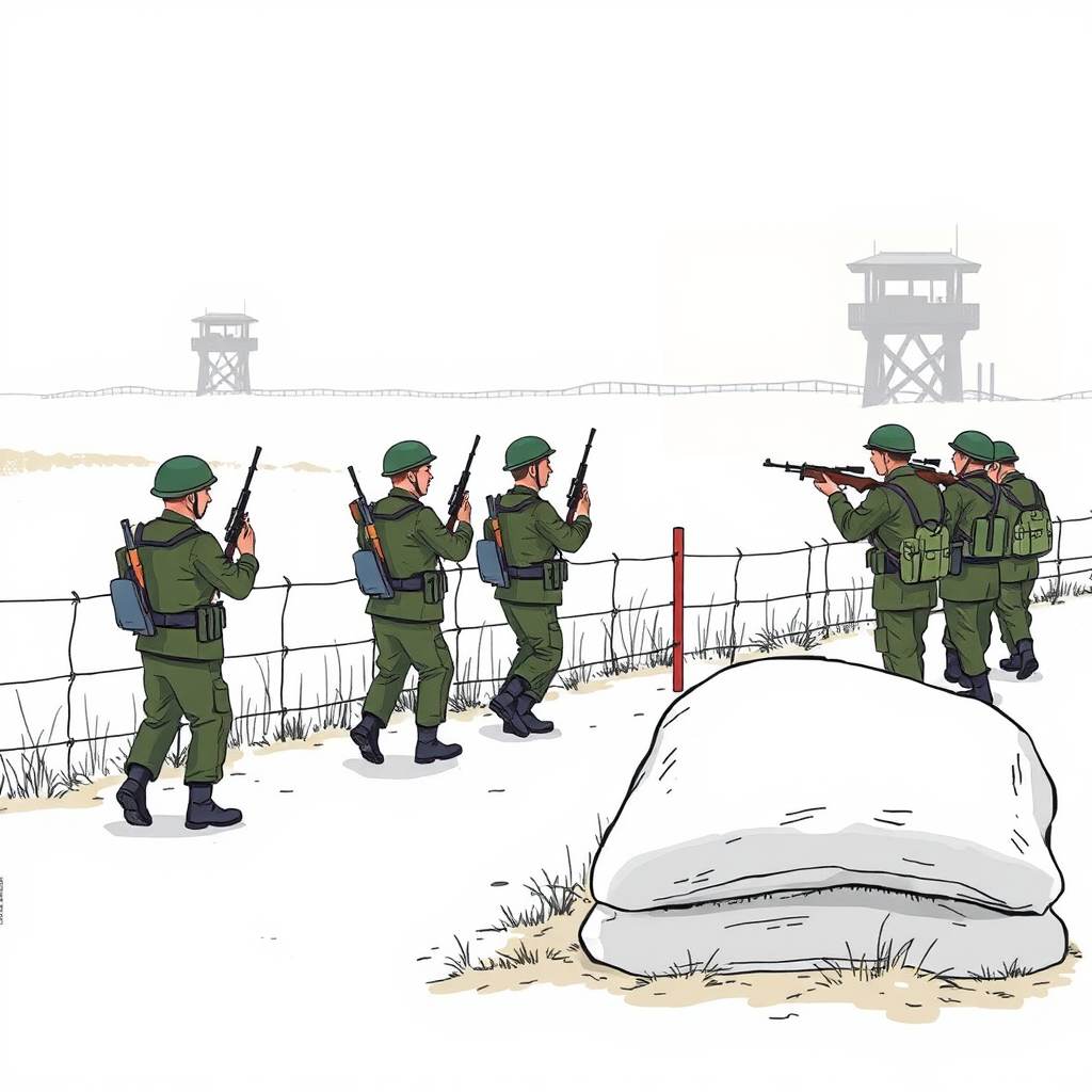 North Korea Troops Cross Border, Shots Fired