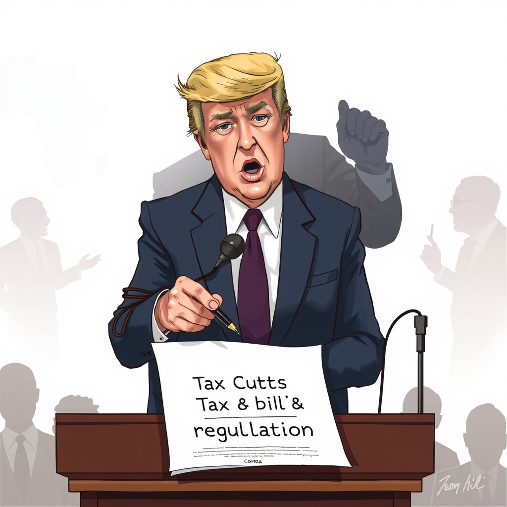 Trump Rants on Biden, Spending Bill on Hill