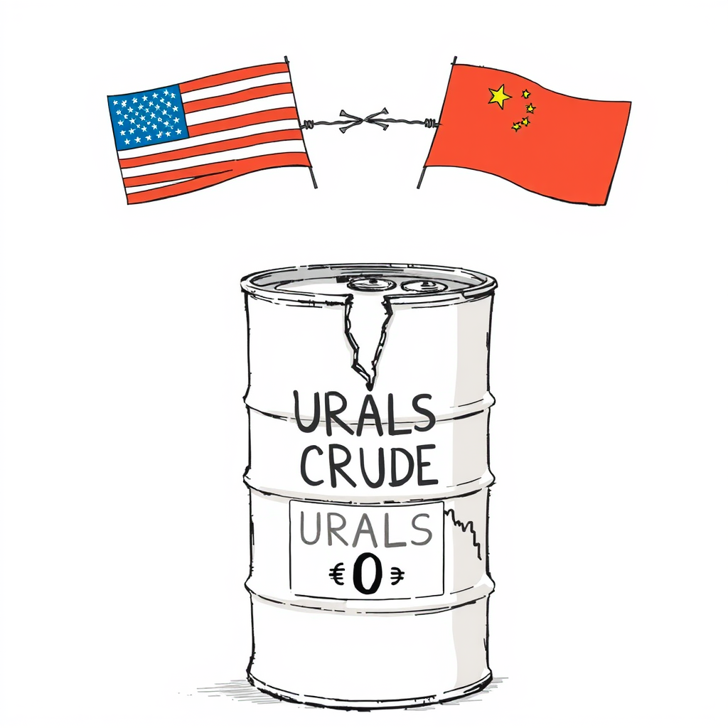 Trump Tariffs Trigger Russian Oil Price Crisis