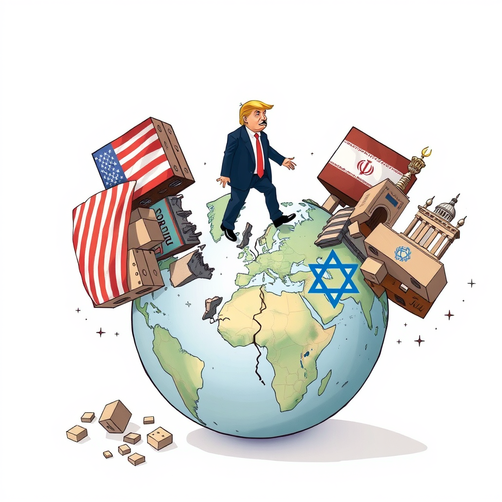Trump’s Base Fractures Over Israel and Iran