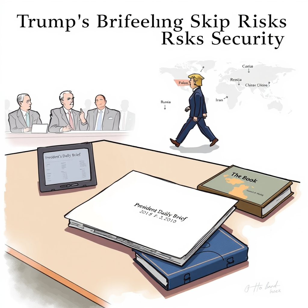 Trump's Briefing Skip Risks US Security