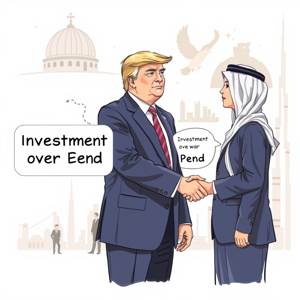 Trump's Middle East Trip: Investment Over War End