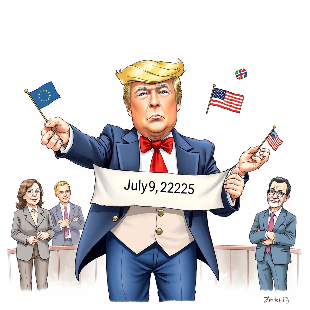 Trump’s Tariff Threat Backfires Online After U-Turn