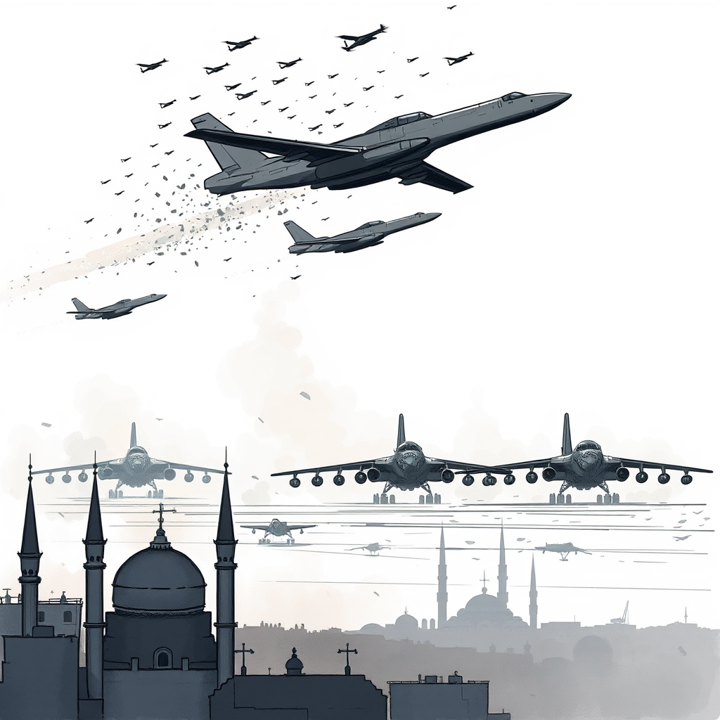 Ukraine Strikes Russian Bombers Before Peace Talks