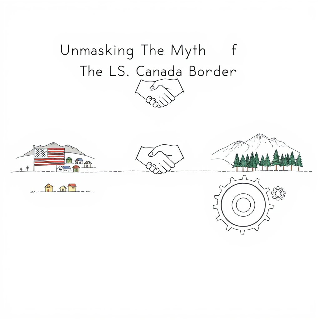 Unmasking The Myth of The US-Canada Border
