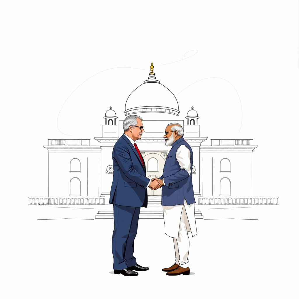 Vance Meets Modi Amidst Trade War Tensions