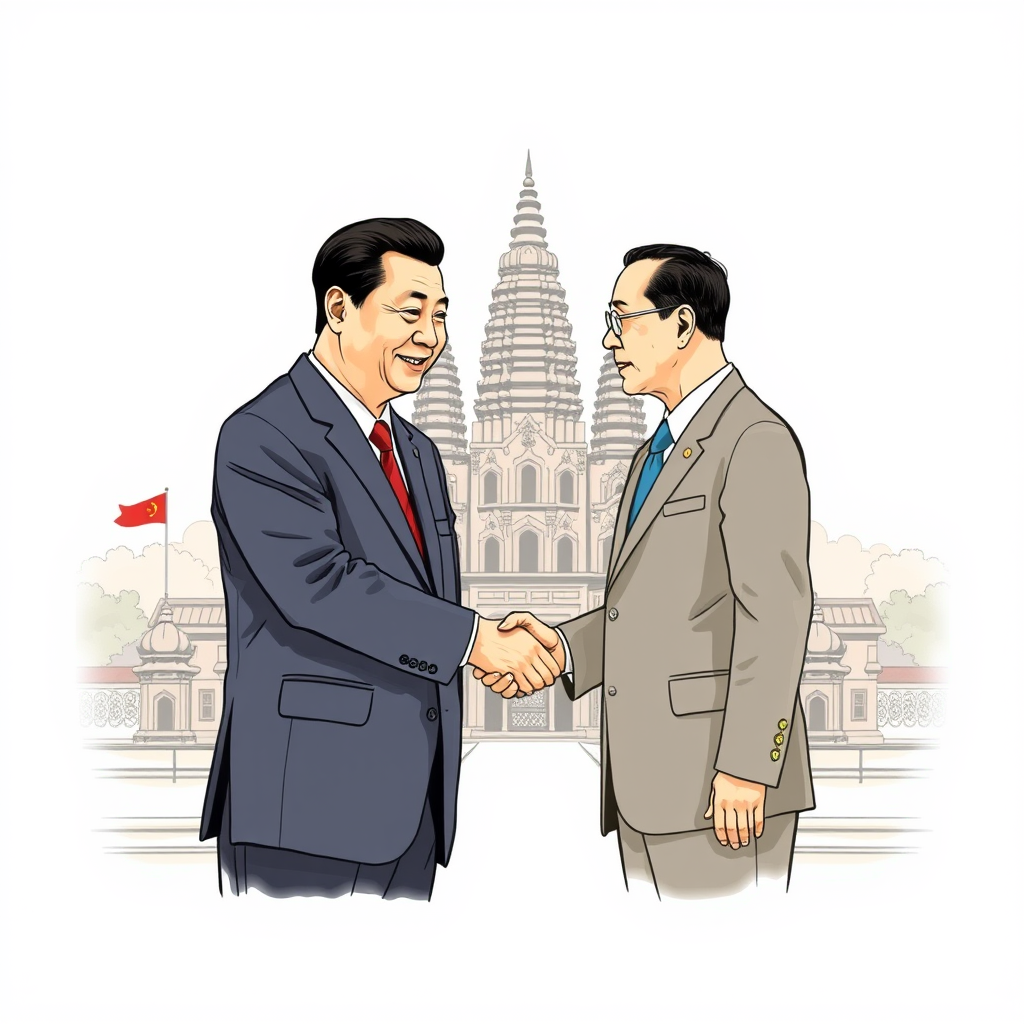 Xi Jinping Concludes Southeast Asia Trip in Cambodia